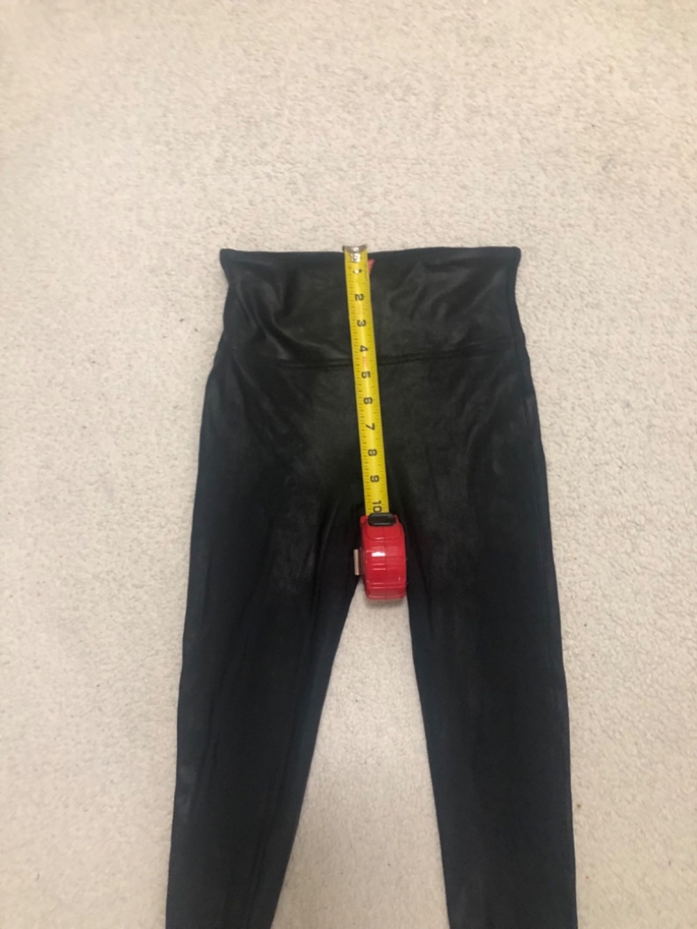Spanx Faux Leather Leggings,  Size small Black - Picture 6 of 6